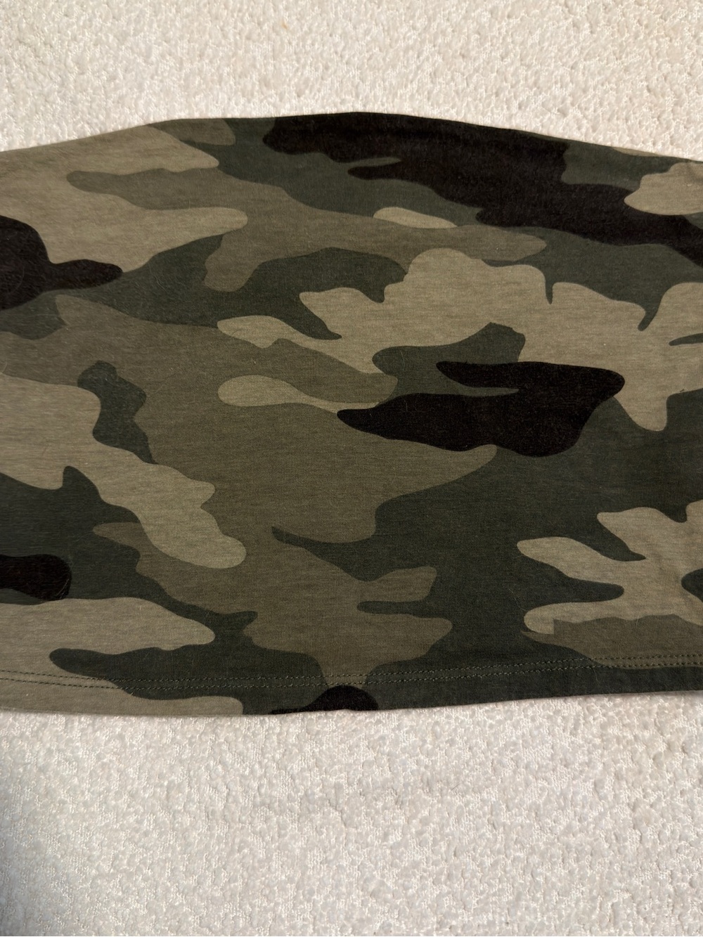 Garage Camo Top in Olive, Khaki & Dark Green